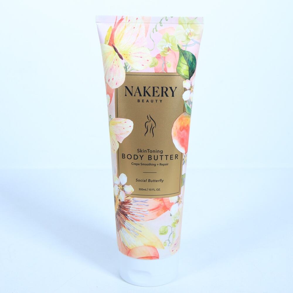 Nakery Beauty Firm Tighten Body Butter Social Butterfly 10 oz Smoothing & Repair
